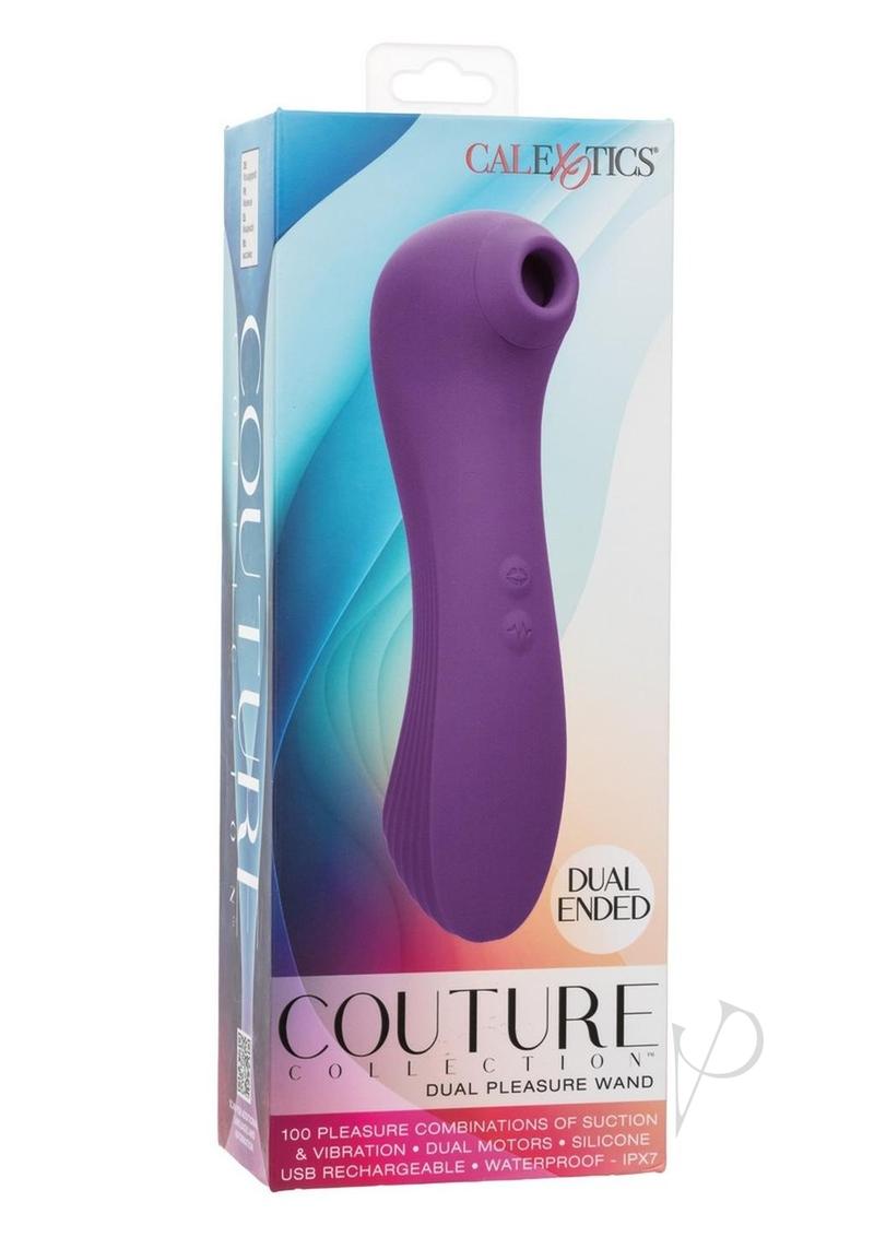 Couture Coll Dual Pleasure Wand Purple