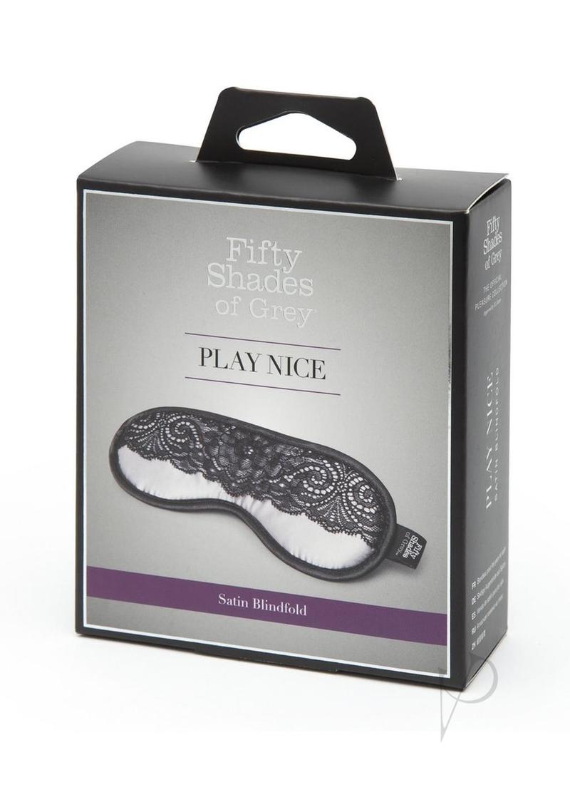 Fsog Play Nice Satin Lace Blindfold