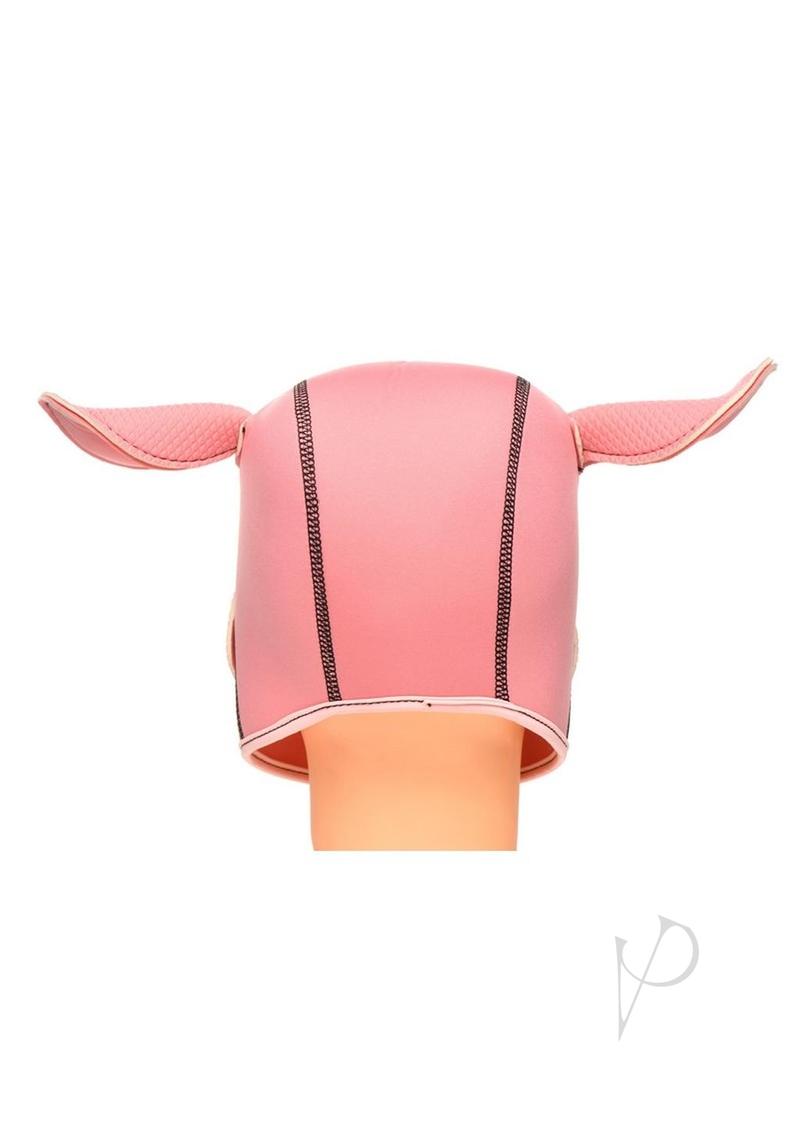 Ms Swine Pig Neoprene Hood Pink