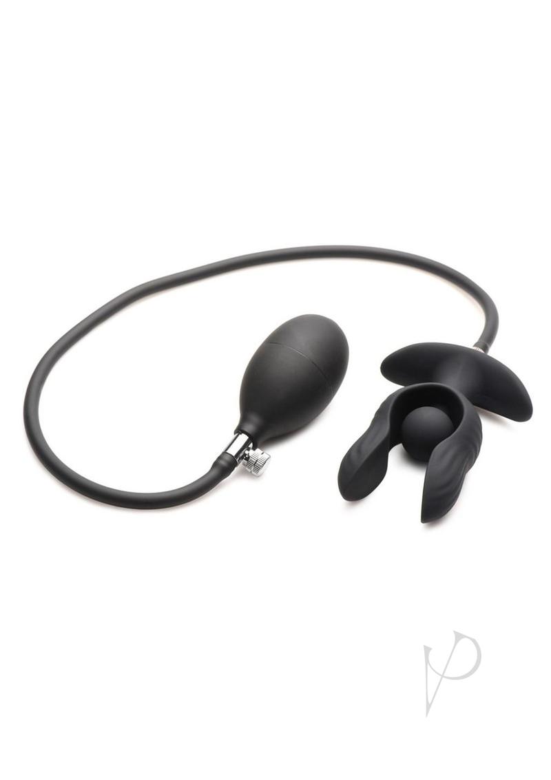 Ms Dark Pearl Inflatable Vibe Butt Plug