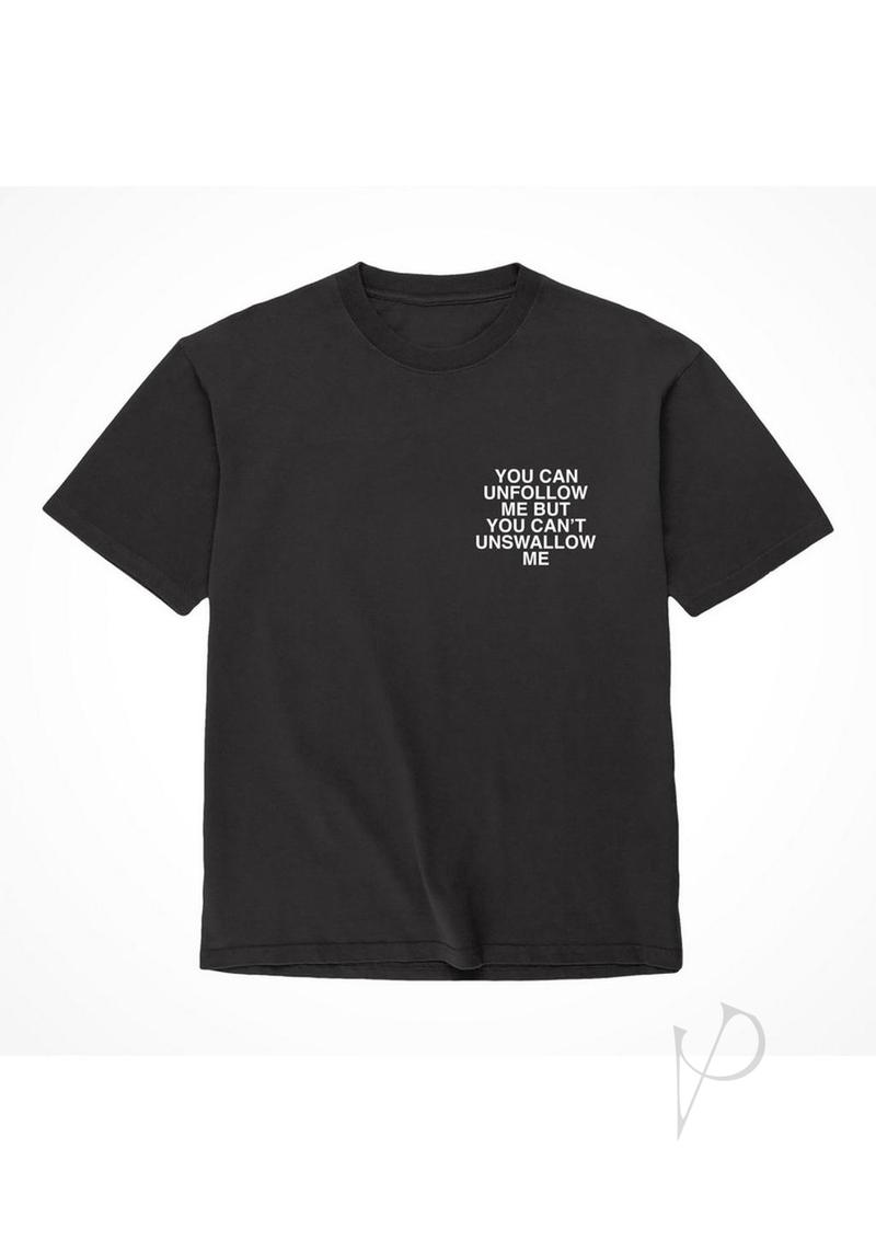 Alf Unfollow Me Tshirt Md Blk