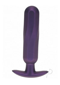 Ouch Oblong Anal Plug Metallic Purple