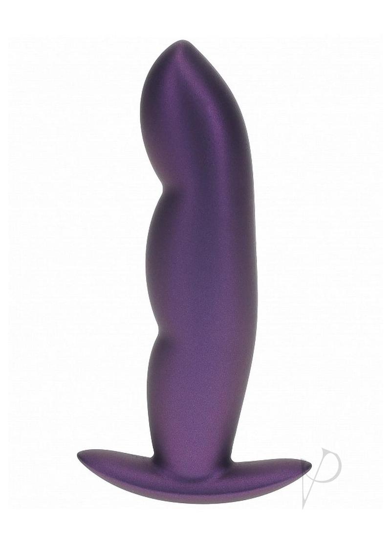 Ouch Finger Anal Plug Metallic Purple