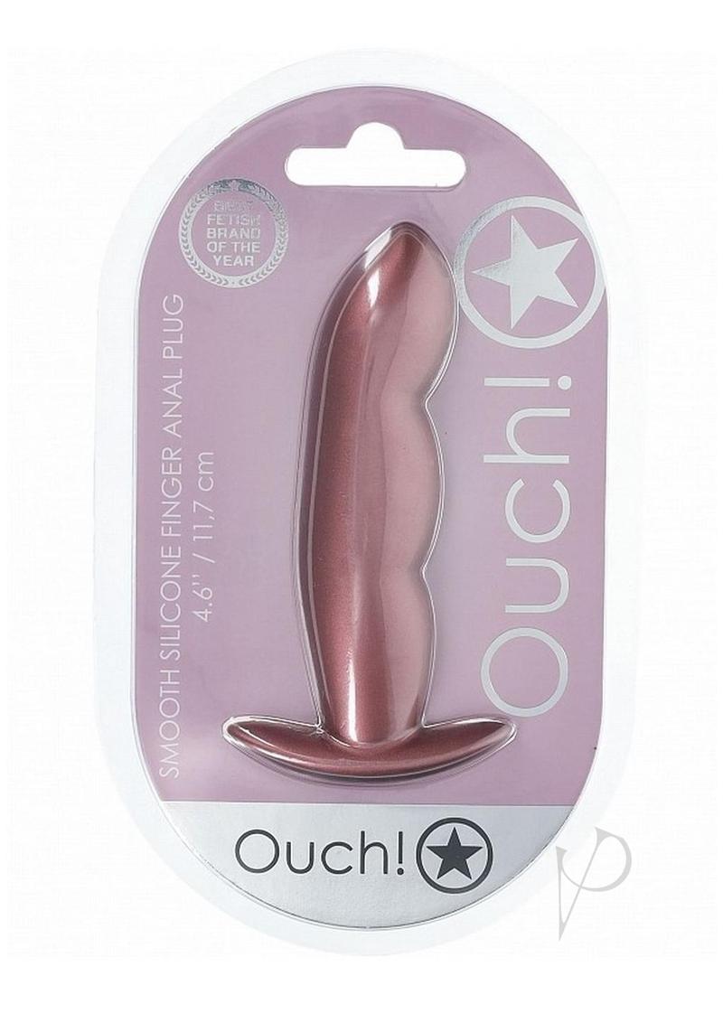 Ouch Finger Anal Plug Rose Gold