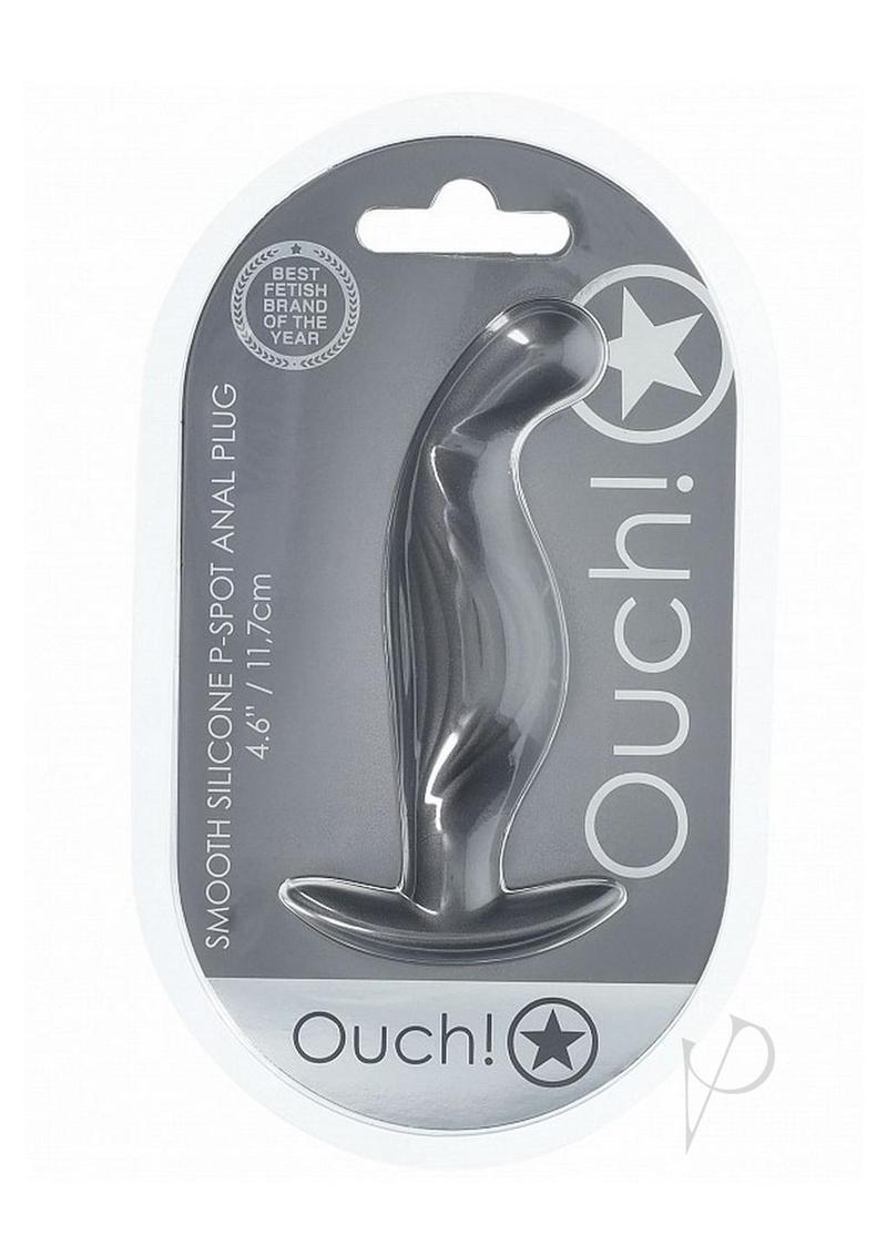 Ouch Pspot Anal Plug Gun Metal