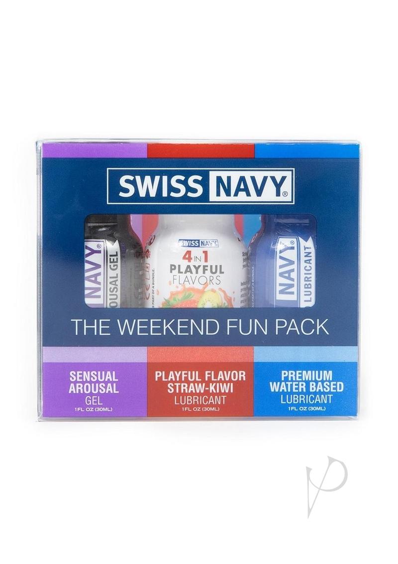 Swiss Navy Weekend Fun Pack 3pk