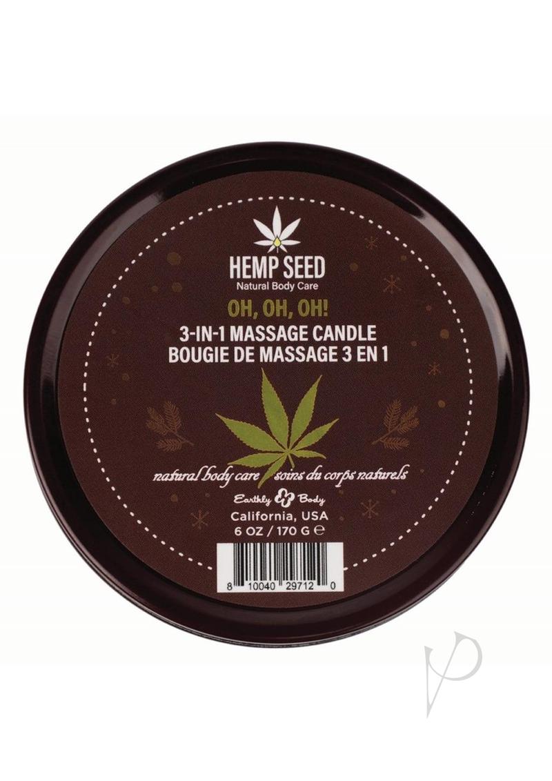 Hempseed 3n1 Candle Oh Oh Oh