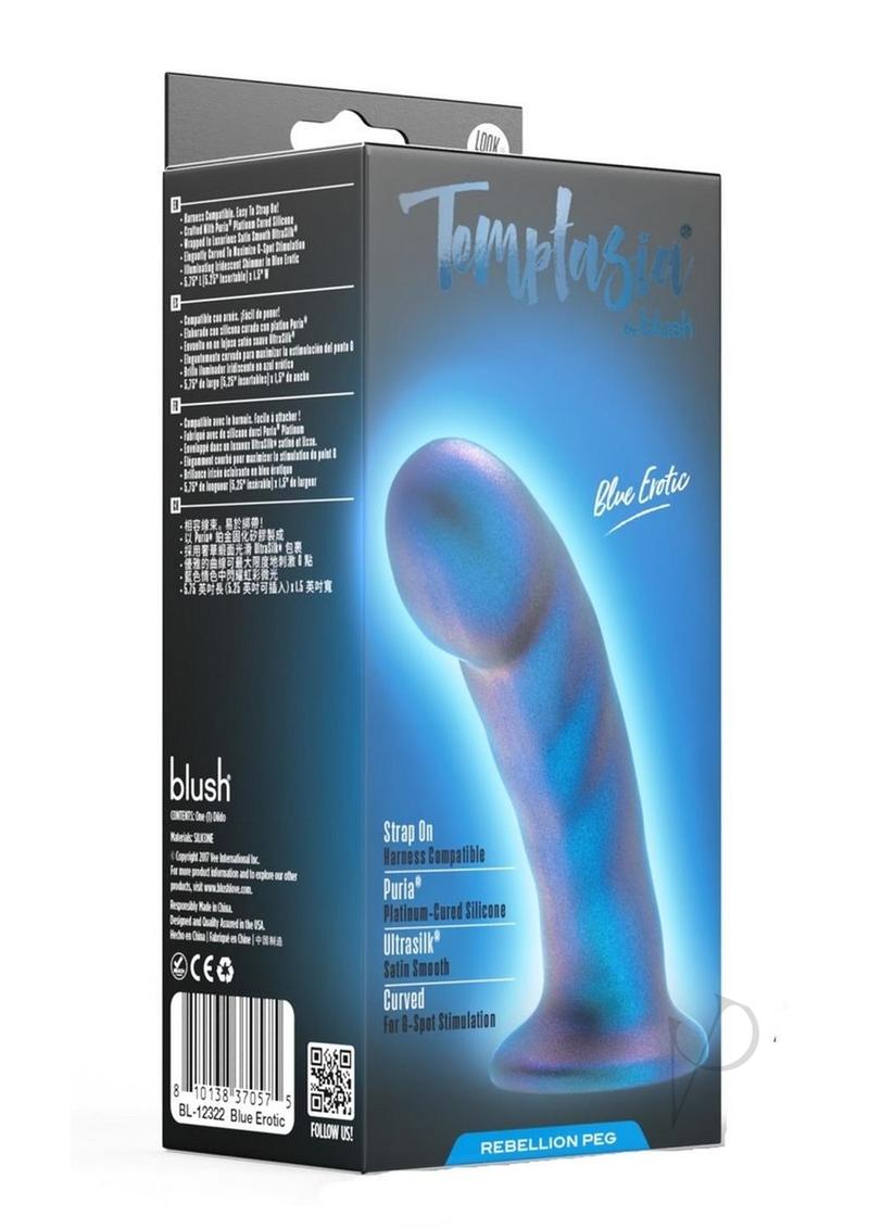 Temptasia Rebellion Peg Blue Erotic