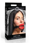 Ms Juicy Lips Open Mouth Gag Red