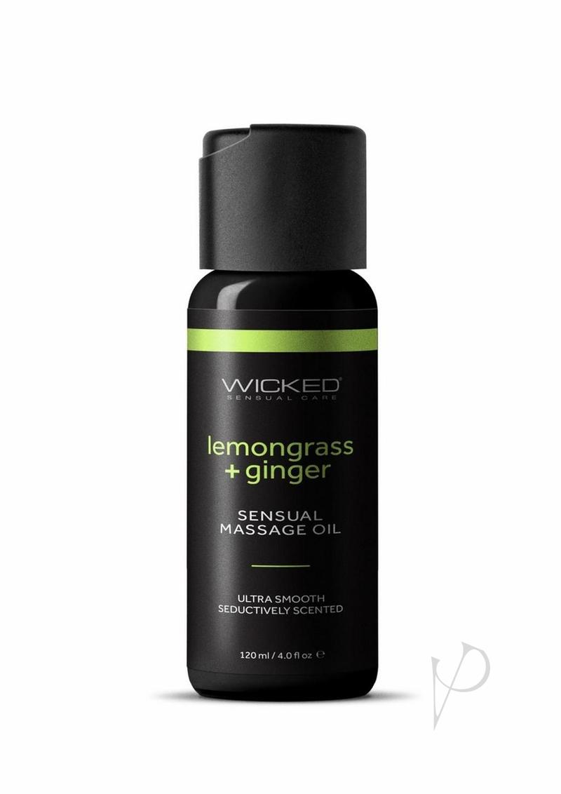 Wicked Sensual Massage Oil Lmngrss/gngr