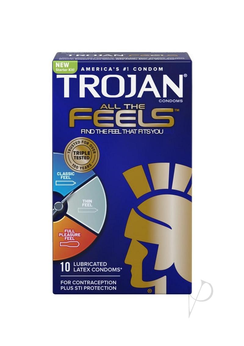 Trojan All The Feels Condoms 10ct