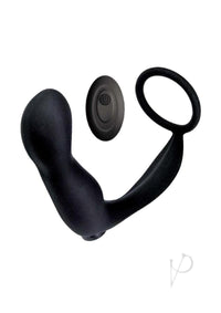 Ass-sation Remote Contoured Plug Black