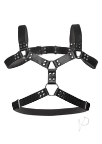 Strict 6 O Ring Chest Harness Black