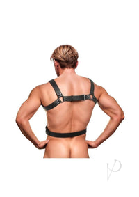 Strict 6 O Ring Chest Harness Black