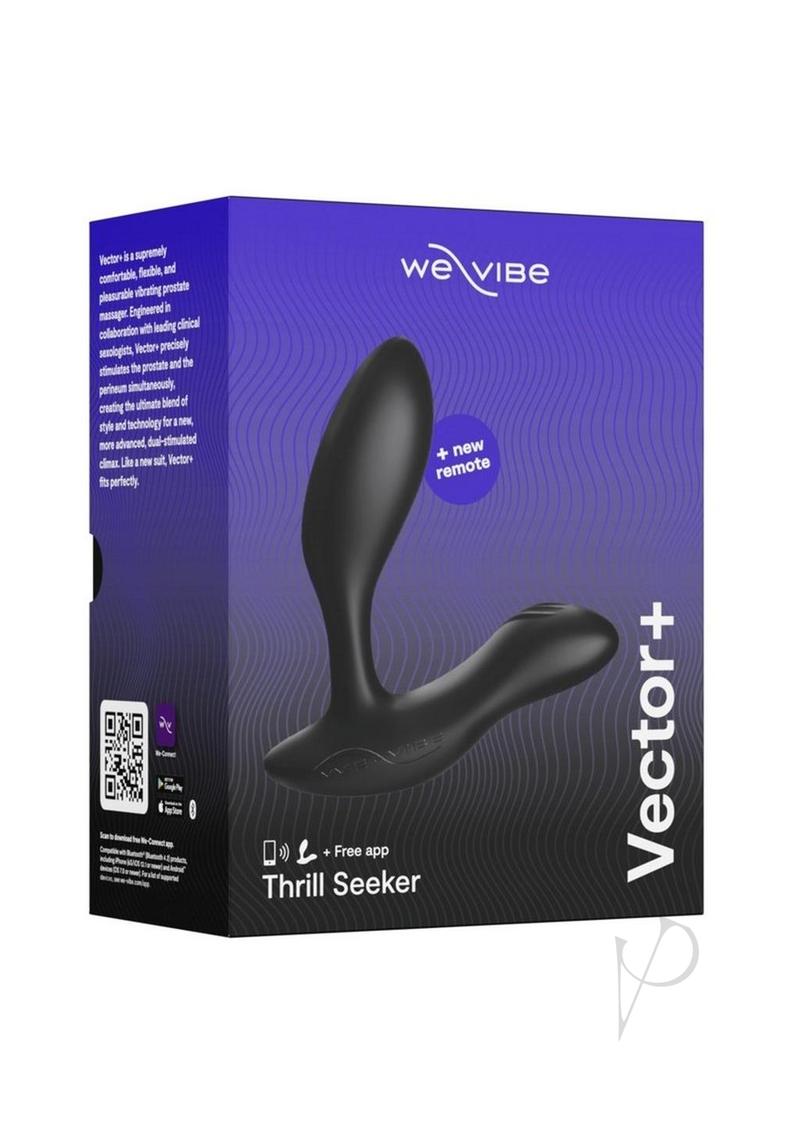 We Vibe Vector Plus Charcoal Black