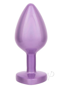 Jewel Large Amethyst Heart Plug