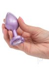 Jewel Large Amethyst Heart Plug