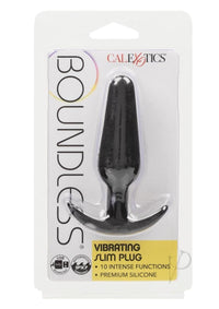 Boundless Vibrating Slim Plug Black