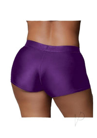Ouch Vibe Strap On Boxer Xl/xxl Purple