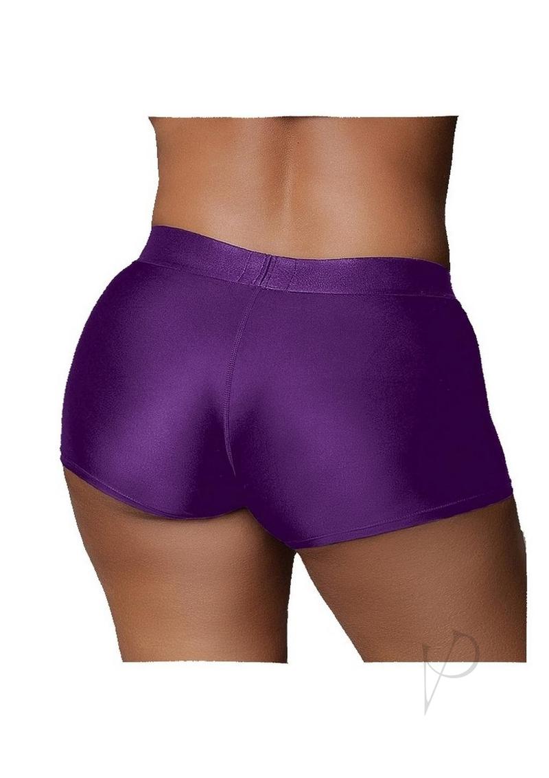 Ouch Vibe Strap On Boxer Xl/xxl Purple