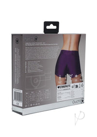 Ouch Vibe Strap On Boxer Xs/sm Purple