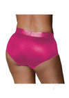 Ouch Vibe Strap On Brief Xl/xxl Pink