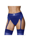 Ouch Vibe Strap On Thong Xs/sm Blue