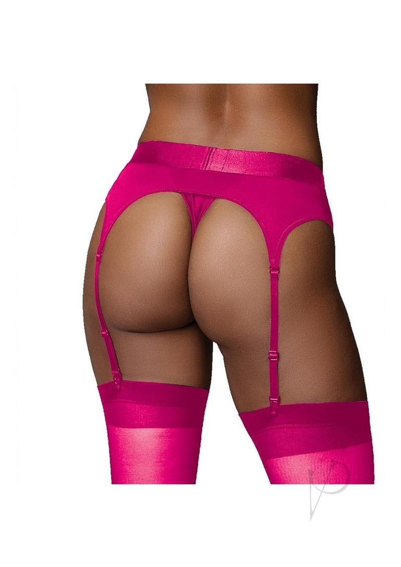 Ouch Vibe Strap On Thong M/l Pink