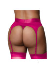 Ouch Vibe Strap On Thong Xl/xxl Pink