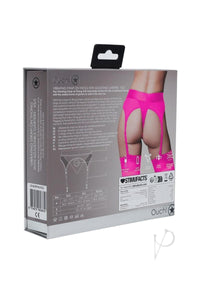 Ouch Vibe Strap On Thong Xs/sm Pnk