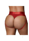 Ouch Vibe Strap On Thong Xl/xxl Red