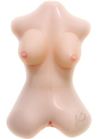 Tushy Torso Blow Up Doll Vanilla