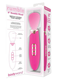 Bodywand Rumble Wand 8 Hot Pink
