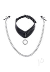 Velvet Noir Collar Removeable Clamps