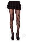 Stitched Up Net Tights Black O/s