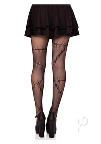 Stitched Up Net Tights Black O/s