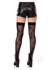Beetle Net Thigh Highs Black O/s