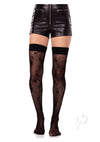 Beetle Net Thigh Highs Black O/s
