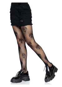 Alien Net Tights. Black O/s