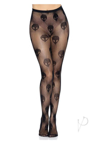 Alien Net Tights. Black O/s