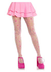 Rosette Jacquard Spandex Tights Multi Os