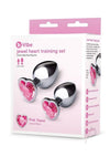 B Vibe Jewel Metal Training 2pc Pnk/slv