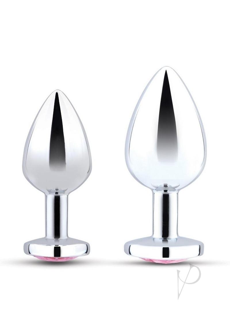 B Vibe Jewel Metal Training 2pc Pnk/slv