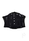 Mesh Corset Lxl Black