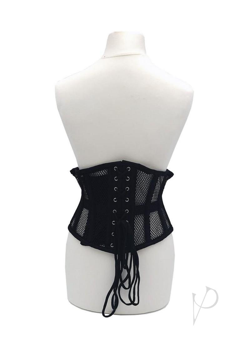 Mesh Corset 3/4xl Black