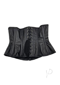Leather Corset Lxl Black
