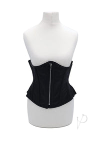 Leather Corset Lxl Black
