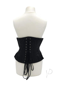 Leather Corset Lxl Black