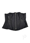 Leather Corset Black Sm