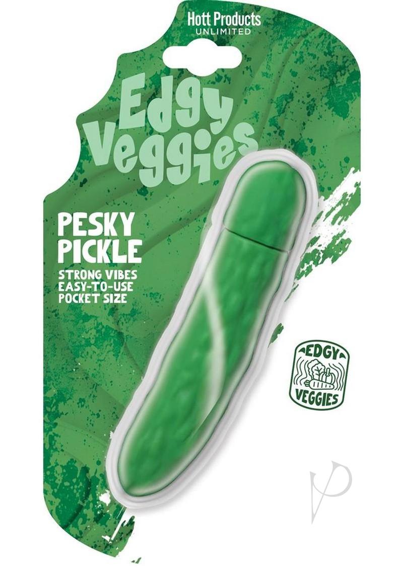 Edgy Veggies Pesky Pickle Vibe Green